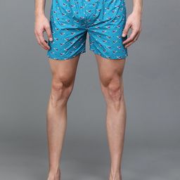 Urban Dog Men Printed Pure Cotton Boxers-image-68