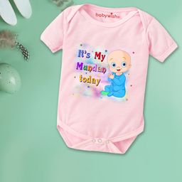 Babywish Infants Printed Cotton Bodysuit-picture-40