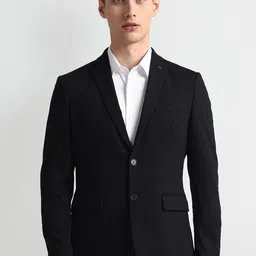 Arrow Slim Fit Single Breasted Twill 1851 Formal Blazer-image-90