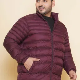 John Pride Plus Size Lightweight Puffer Jacket-28