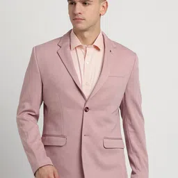 Turtle Notched Lapel Single Breasted Blazer-picture-5