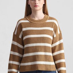 ONLY Striped Round Neck Pullover-image-34