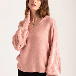 B Copenhagen Women Pink Pullover-image-60