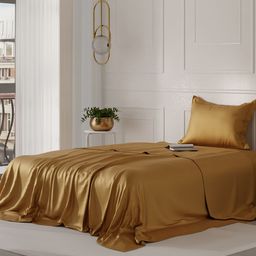 Stoa Paris Date Night Velvet Burgundy 300 TC Single Bedsheet With 1 Pillow Cover-image-81