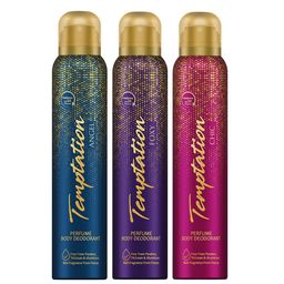 Envy Women Set of 3 Temptation Perfume Body Deodorant 99 g each - Foxy + Chic+ Angel-17