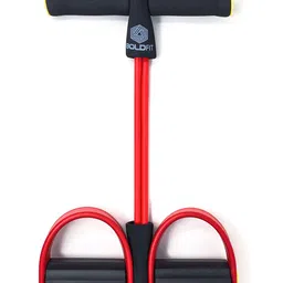 BOLDFIT Unisex Red & Black Double Spring Tummy Trimmer-image-82
