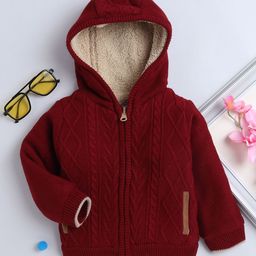 Yellow Apple Boys Striped Woollen Pullover-picture-48