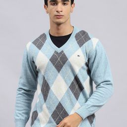 Monte Carlo V-Neck Woollen Pullover-image-33