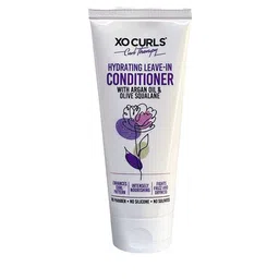 XO CURLS Curl Therapy Hydrating Leave-In Conditioner with Argan Oil & Olive Squalane --2