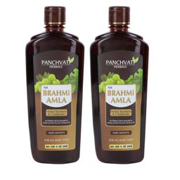 PANCHVATI HERBALS Brahmi Amla Shampoo With Conditioner 450 ml-29