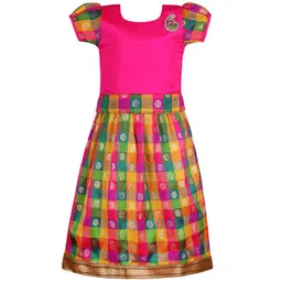 Wish Karo Girls Woven Design Ready to Wear Lehenga & Blouse-picture-31