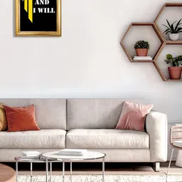 Hawai Gold-Toned & Black Wood Wall Photo Frames-20