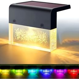 HOPZ Black 4 Pieces Solar Light Outdoor Lamps-image-84