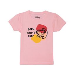 Disney by Wear Your Mind Girls Pink Lion King Printed T-shirt-image-93