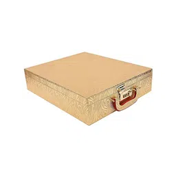 Kuber Industries Metallic-color Wooden Five Rod Bangle Storage Box Organiser-11
