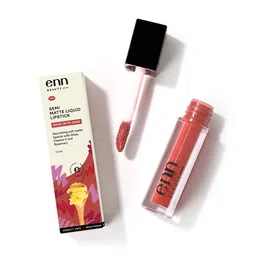 ENN Semi Matte Lightweight Liquid Lipstick - 1.5ml - Coral Cooler-40