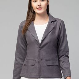 Fruba Women Single-Breasted Formal Blazer-image-59
