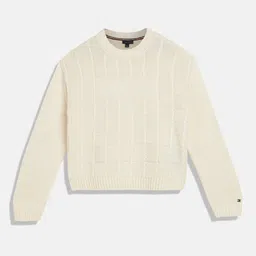 Tommy Hilfiger Girls Ribbed Pullover Sweaters-picture-45