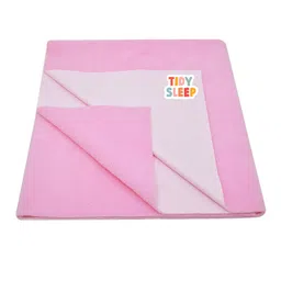 TIDY SLEEP Kids Baby Pink Quick Dry Water Resistant Cotton Mattress Protector-image-67
