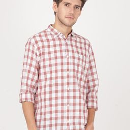 Lee Men Checked Casual Cotton Shirt-image-33