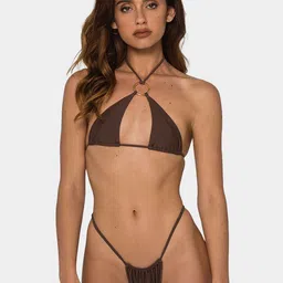 LULU & SKY Halter Bikini Top & Bottoms Swimwear-picture-45