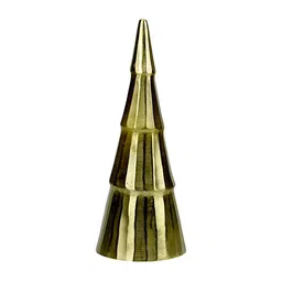 Hind Decor Yellow Christmas Cone Showpiece-image-74