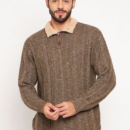 Duke Turtle Neck Ribbed Pullover Sweater-image-22