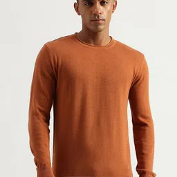 United Colors of Benetton Round Neck Cotton Pullover-image-55