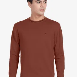 t-base Round Neck Cotton Pullover Sweaters-image-36