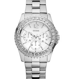 GUESS Women Stainless Steel Bracelet Style Straps Analogue Watch U11052L1M-image-59