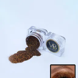 Veoni BELLE Holographic Ultra Fine Iridescent Laser Glitter Eyeshadow Powder-Copper-image-75