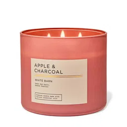 Bath & Body Works Apple & Charcoal 3-Wick Candle - 411 g-38
