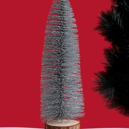 TAYHAA Grey & Beige Splendor Christmas Tree Festive Decor-picture-14