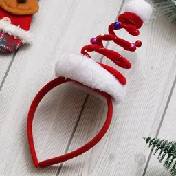 eCraftIndia Merry Christmas Themed Bow Headband-image-29