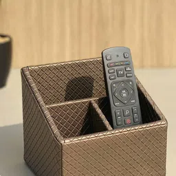 Mason Home Brown Textured Remote Holder-26