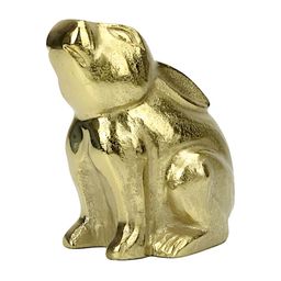 Hind Decor White Handcrafted Sitting Bunny Showpiece-image-54