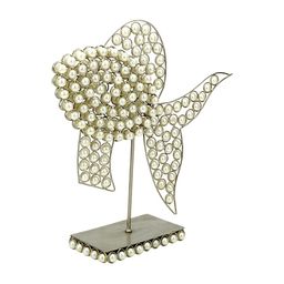 Hind Decor Gold-Toned & White Mosaic Finish Figurine Showpiece-image-57
