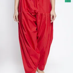GRACIT Pack of 2 Pure Cotton Loose Fit Salwars-image-8