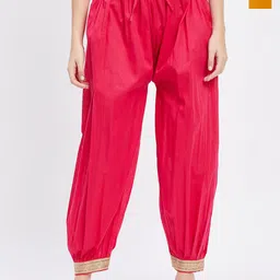 Clora Creation Women Loose Fit Cotton Salwar Pack of 2-image-89