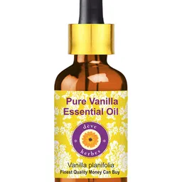 Deve Herbes Pure Vanilla Essential Oil with Glass Dropper Natural Therapeutic Grade 10ml-image-35