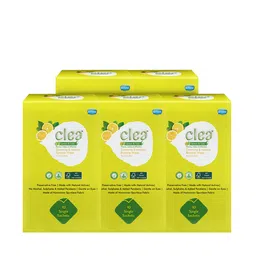 Clea Set of 5 Lemon & Tulsi Cleansing & Makeup Remover Wet Wipes - 10 Pulls each-7