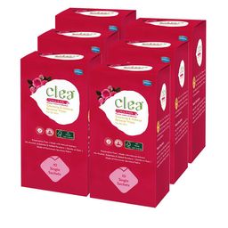 Clea Set of 6 Rose & Milk Cleansing & Makeup Remover Wet Wipes - 10 Pulls each-3