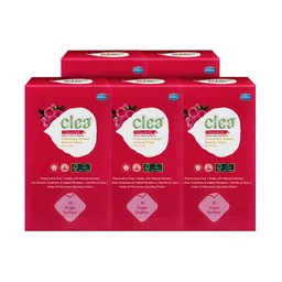 Clea Set of 5 Rose & Milk Cleansing & Makeup Remover Wet Wipes - 10 Pulls each-23