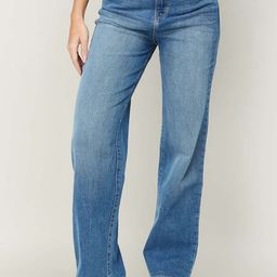 Xpose Women Comfort Wide Leg High-Rise Light Fade Stretchable Jeans-image-38
