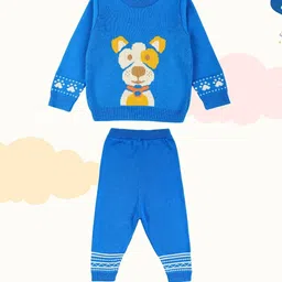 Greendeer Unisex Kids Printed Long Sleeves Pure Cotton Sweatshirt With Joggers-image-17