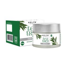 KELYN Natural Tea Tree Face Brightening Vegan Facial Scrub - 50 g-17
