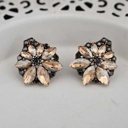 justpeachy Gold-Toned Contemporary Studs Earrings-image-43