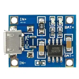 TP4056/TC4056 1A Li-Ion Lithium Battery Charging Module – Micro B USB image 2