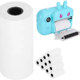 UnicornGlazz Camera Roll 10 Rolls Instant Camera Refill Print Paper- Photo Printer For Kids Thermal Instant Camera image 3