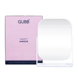 GUBB White Solid Rectangular Glass Table Top Mirror image 5